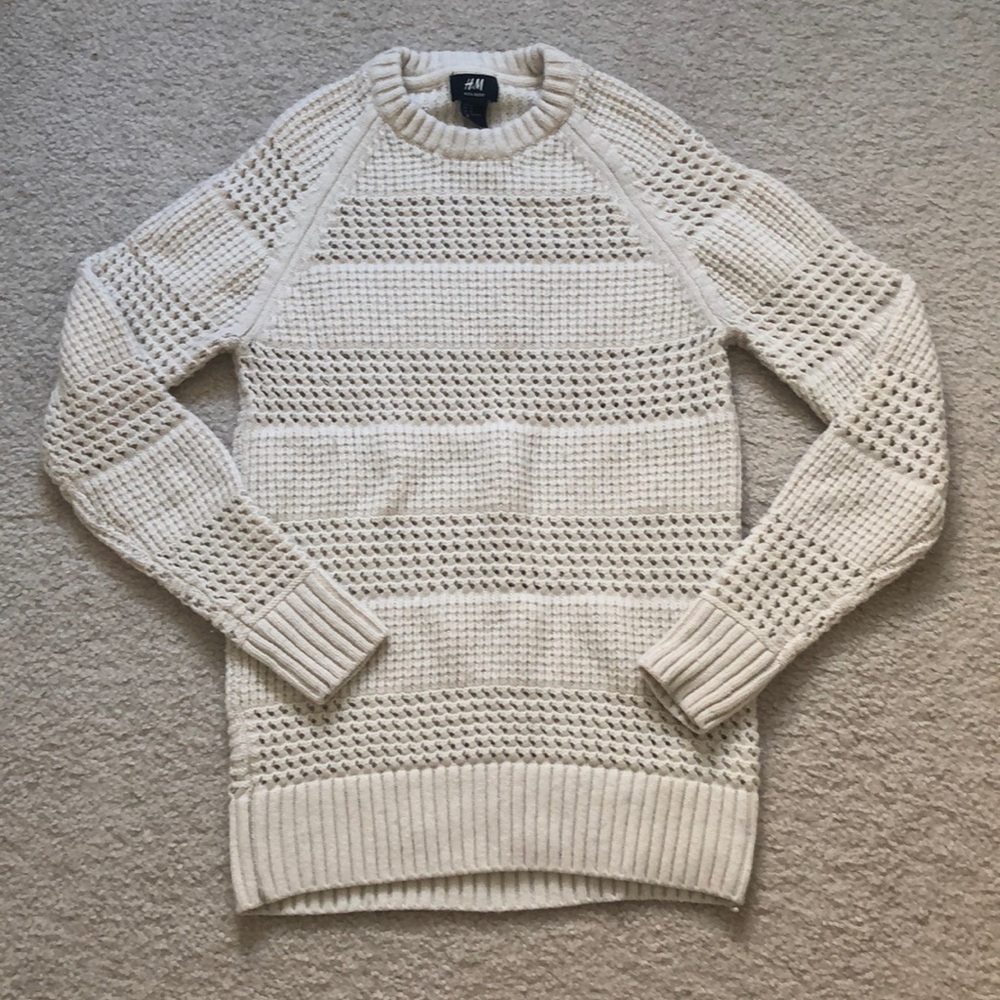 H&M Wool Cream Sweater
